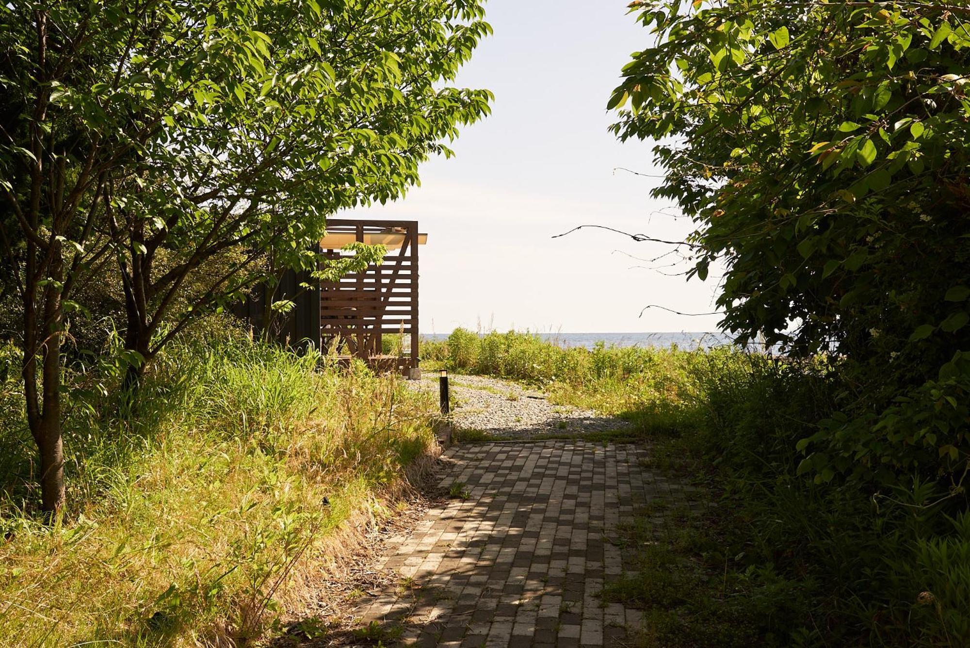 Отель Retreat佐渡風島 グランピング- Self Check-In Only Sado Экстерьер фото